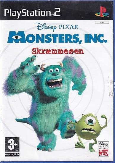 Monsters Inc. Skræmmeøen - PS2 (Genbrug)